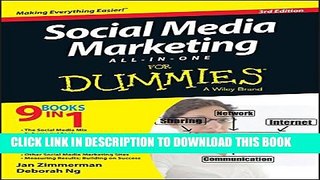 New Book Social Media Marketing All-in-One For Dummies