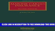New Book Marine Cargo Insurance, Second Edition (Lloyd s Shipping Law Library)