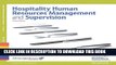 Collection Book ManageFirst: Hospitality Human Resources Management   Supervision with Answer
