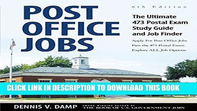 [PDF] Post Office Jobs: The Ultimate 473 Postal Exam Study Guide and Job FInder Popular Online