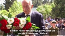 Le prix Nobel de la paix Shimon Peres reste dans un état grave