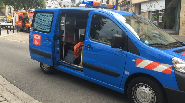 Fuite de gaz en centre-ville d'Alençon