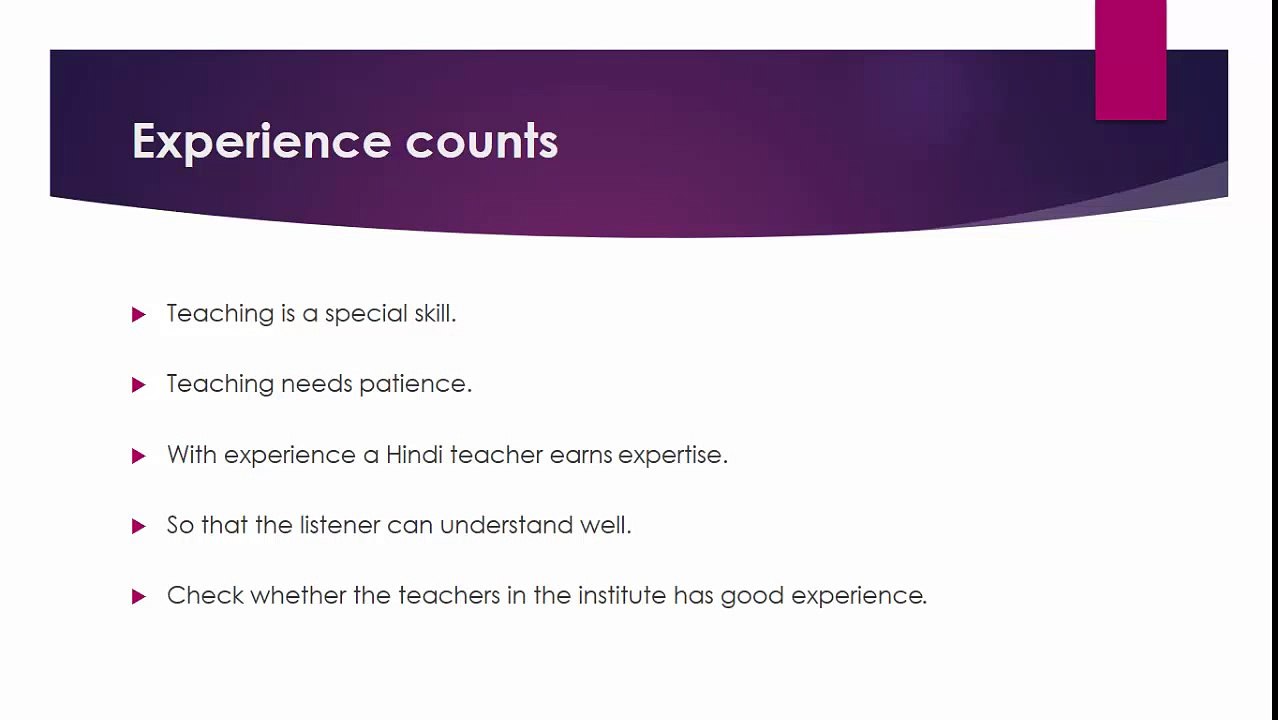 5 things to consider while choosing Hindi coaching center