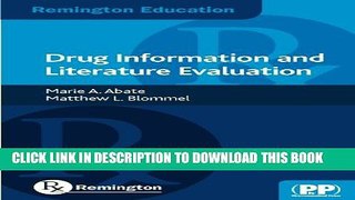 [PDF] Remington Education: Drug Information and Literature Evaluation Full Online