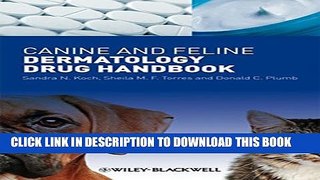 [PDF] Canine and Feline Dermatology Drug Handbook Popular Colection