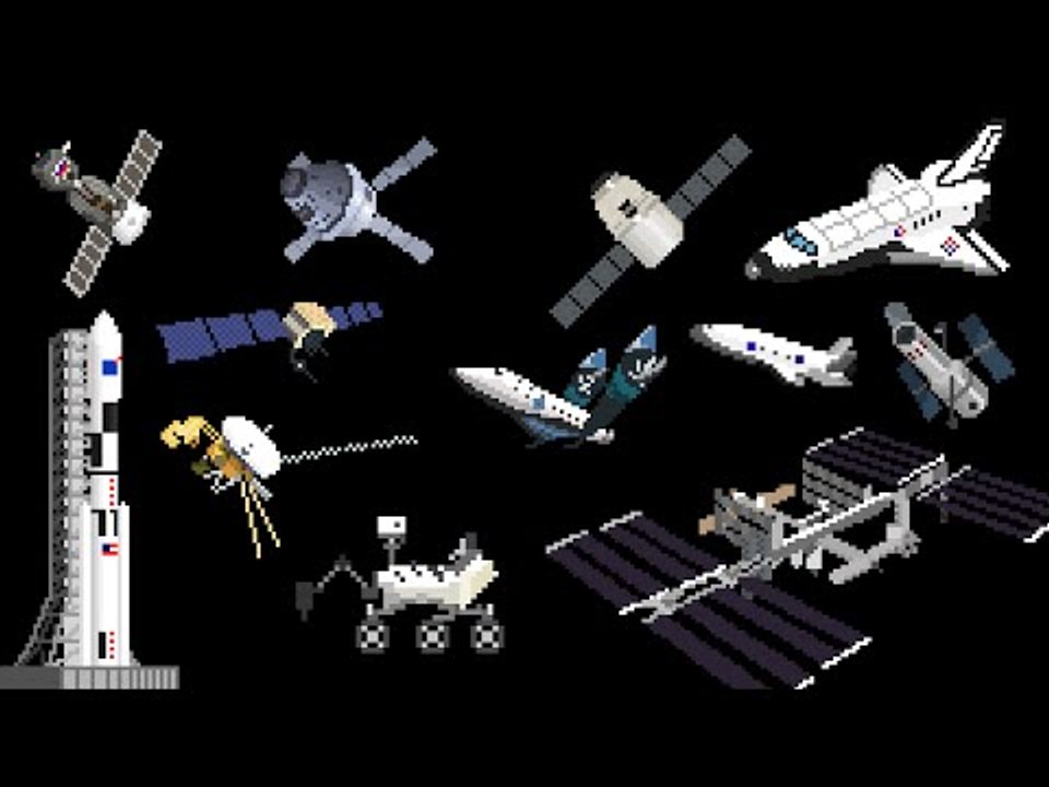 Spacecraft - Space Vehicles & Spaceships - The Kids' Picture Show (Fun & Educational Learning Video)