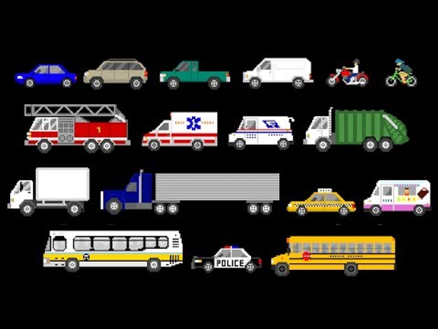 Trucks and outlet cars for kids