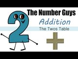 The Number Guys: Addition - The Twos Table - The Kids' Picture Show (Fun & Educational)