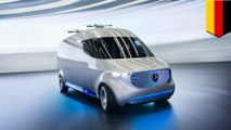 Mercedes-Benz unveils Vision Van equipped with delivery drones