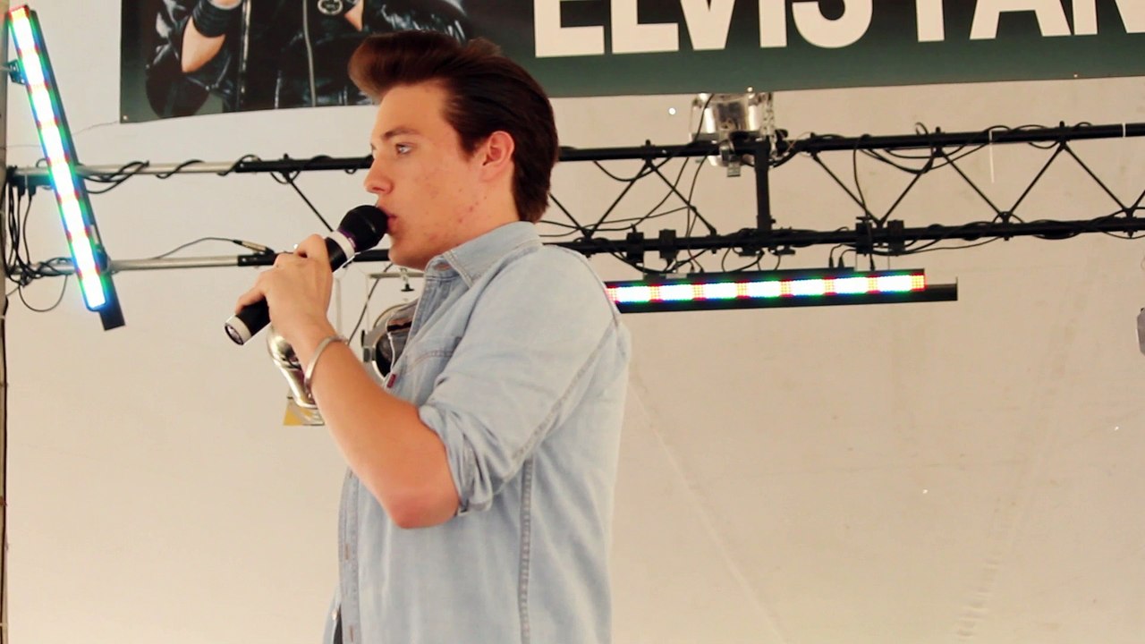 Jake Rowley sings 'Soldier Boy' Elvis Week 2016