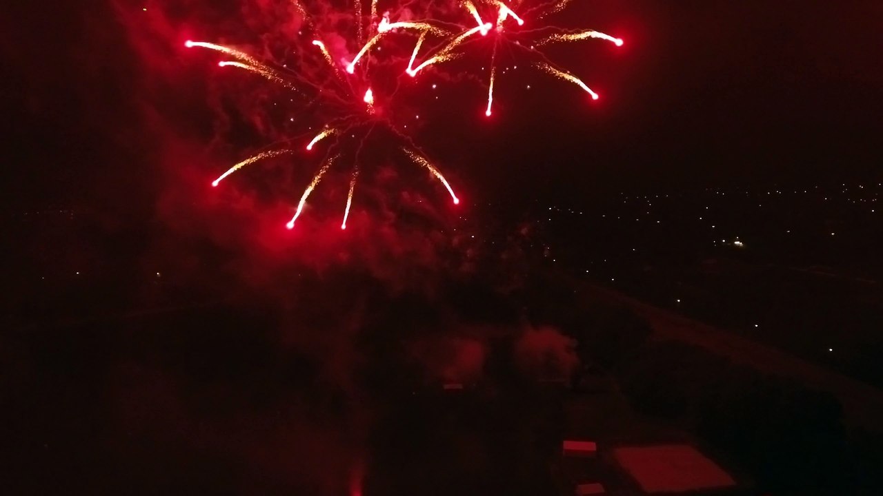 Olympia Camp 2016 Feuerwerk