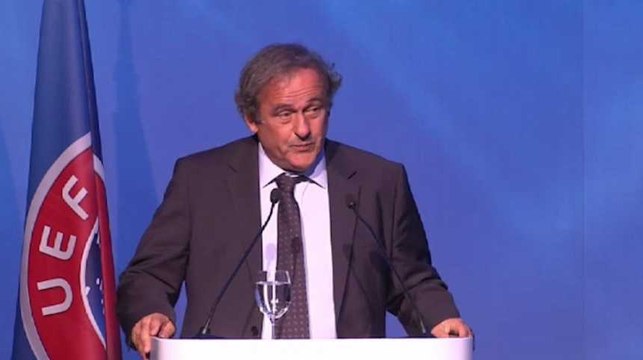 Michel Platini a quitté l'UEFA dans une grande émotion