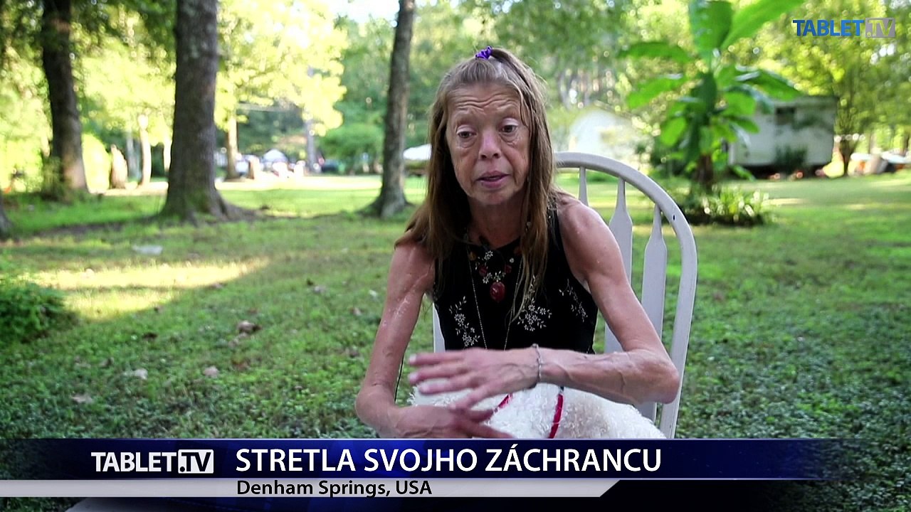 Američanka unikla smrti pri povodni, stretla sa so záchrancom