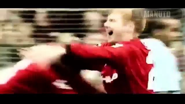 Paul Scholes Manchester United All Goals - English Commentary