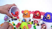 Huevos Sorpresa en español Juegos Infantiles Aprende a Contar Hasta 6
