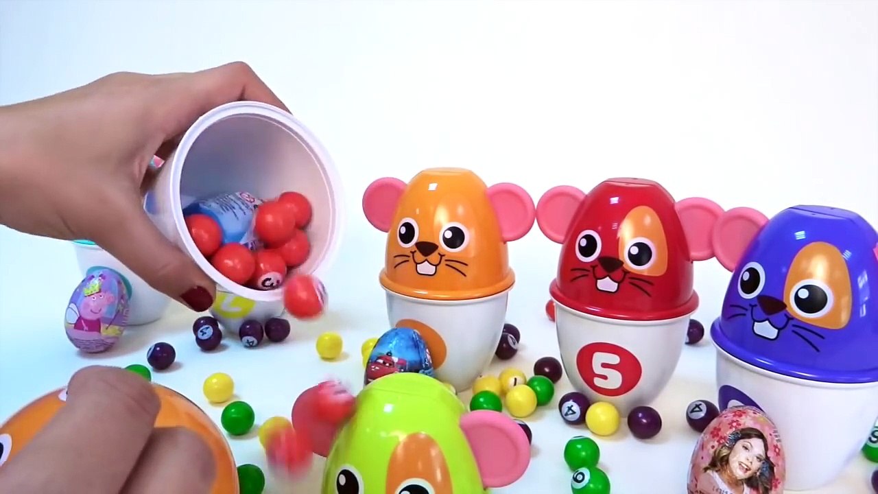 Huevos Sorpresa en español Juegos Infantiles Aprende a Contar Hasta 6