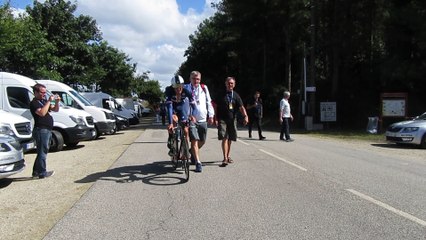 Championnat d'Europe - Meilleur temps provisoire pour Alexys Brunel