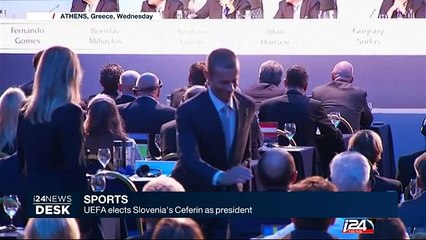 UEFA elects Slovenia's Ceferin as president