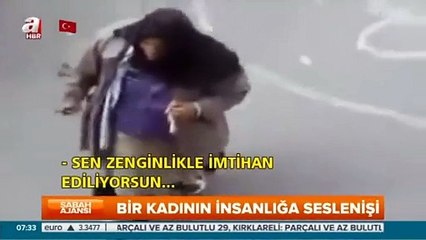 Bir kadının insanlığa seslenişi!.