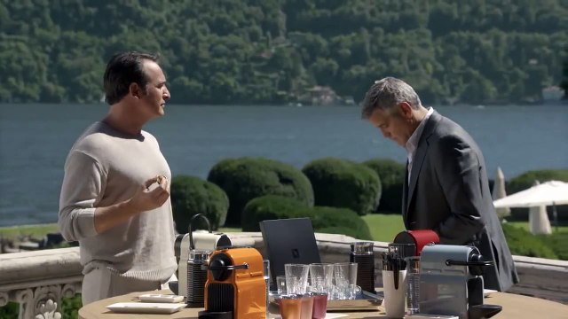Pub Nespresso avec George Clooney et Jean Dujardin