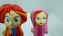 MLP Speedpaint Sunset shimmer Fluttershy shadowbolts pen toppers HD