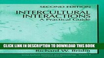 [PDF] Intercultural Interactions: A Practical Guide Full Online