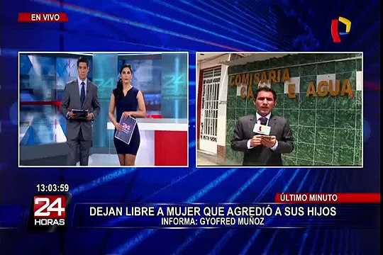 San Juan de Lurigancho: Madre que agredió a sus pequeños hijos también atacó a Fiscal
