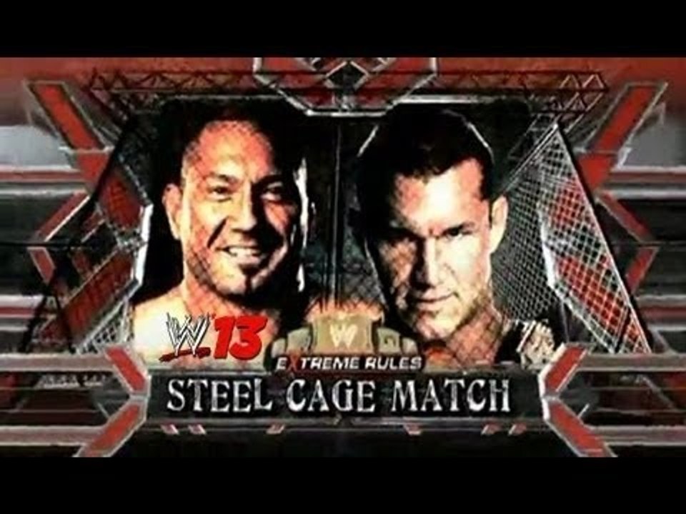 WWE Extreme Rules 2009 Randy Orton Vs Batista Steel Cage Match WWE Championship