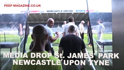 SHOWDOWN St. JAMES' PARK MEDIA DROP / PROFESSIONAL BOXING COMES TO NEWCASTLE / PEEP MAGAZINE