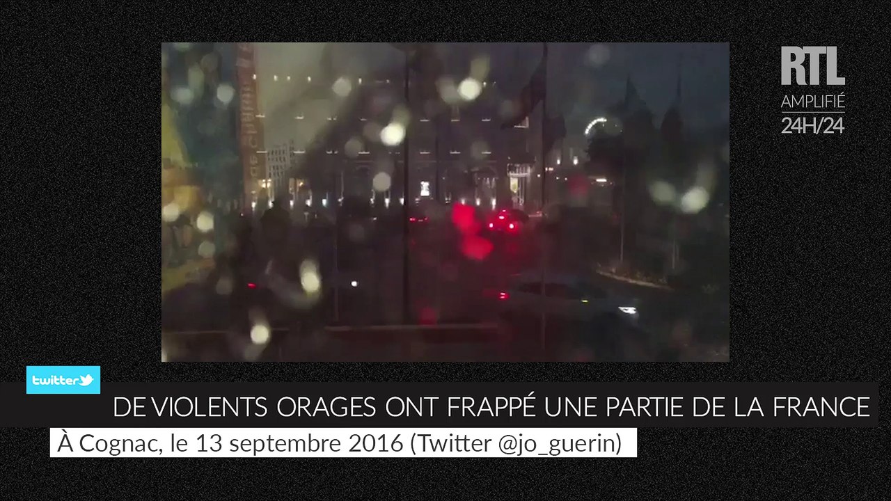 ZAP - Les images impressionnantes des orages