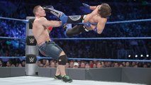 John Cena & Dean Ambrose vs. AJ Styles & The Miz - WWE SmackDown Live 9-13-16