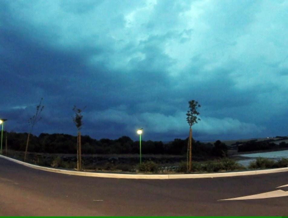 Timelaps orage à Champniers