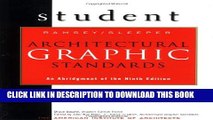 [PDF] Architectural Graphic Standards Student Edition: An Abridgement of the 9th Edition Popular