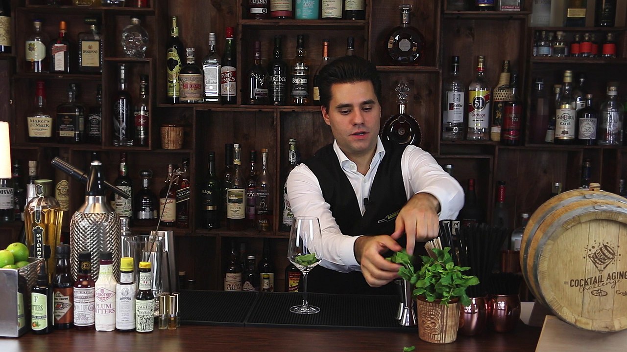 Hugo selber mixen - Schüttelschule by Banneke