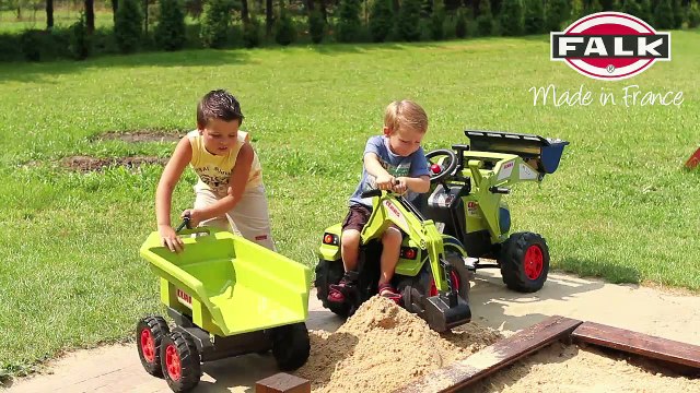 Toy pedal tractor Claas Axos by Falk Toys, item 1010W