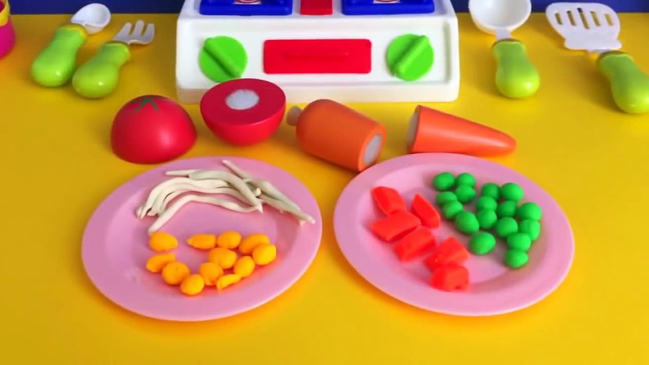 Soup Cooking Kitchen Playset - Toy cutting vegetables cooking toy for children