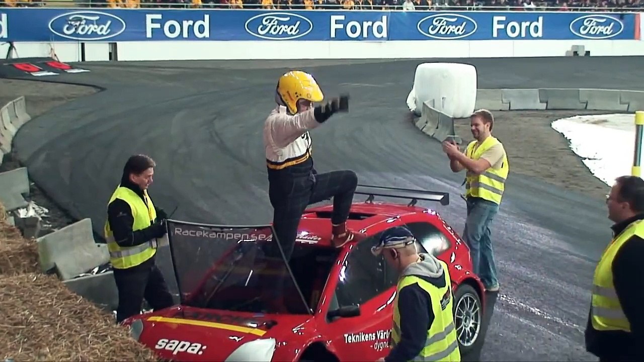 Martin Schanche - Crash at Telenor Arena (Solberg Extreme MotorShow)