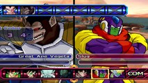 Dragon Ball Z Budokai Tenkaichi 3 - Vegeta (Scouter) (Great Ape Vegeta) Vs Slug (Giant)