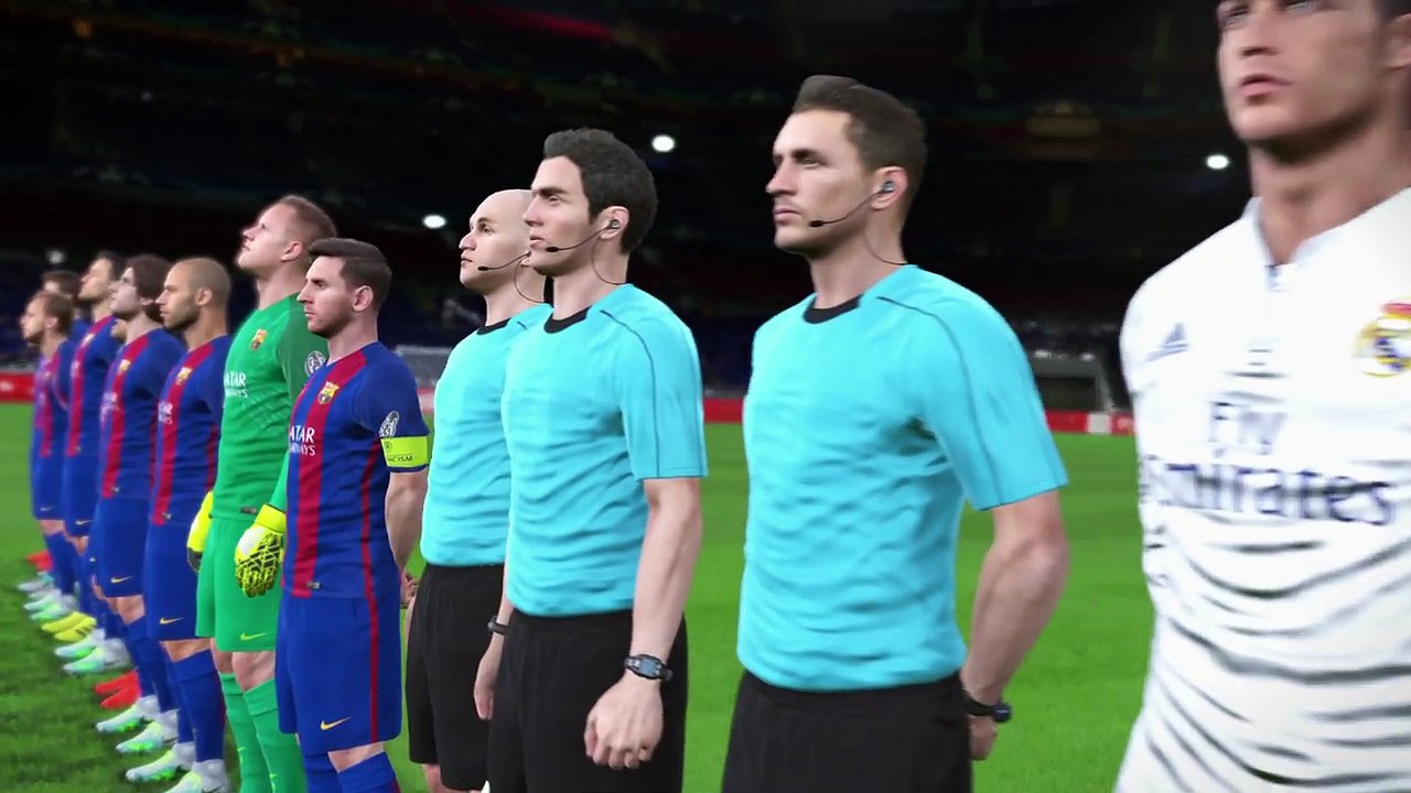PES 2017 | UEFA Champions League Final | Barcelona vs Real Madrid "El Clasico" | 1080p HD