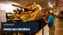 Chars aux enchères au Normandy Tank Museum