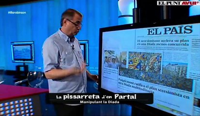 La pissarreta d'en Partal: Manipulant la Diada