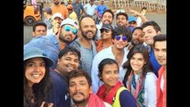 Dilwale Shooting Shahrukh Khan, Kajol,Rohit Shetty All time members Masti