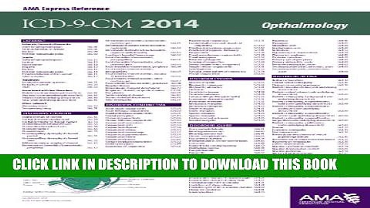 [Read PDF] ICD-9-CM 2014 Express Reference Coding Card Dermatology Download Free