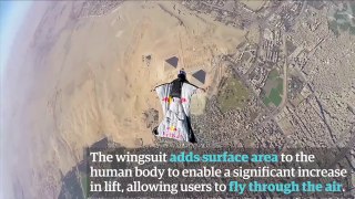 How wingsuit flying works – video explainer