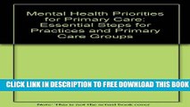 Collection Book Mental Health Priorities for Primary Care: Essential Steps for Practices and