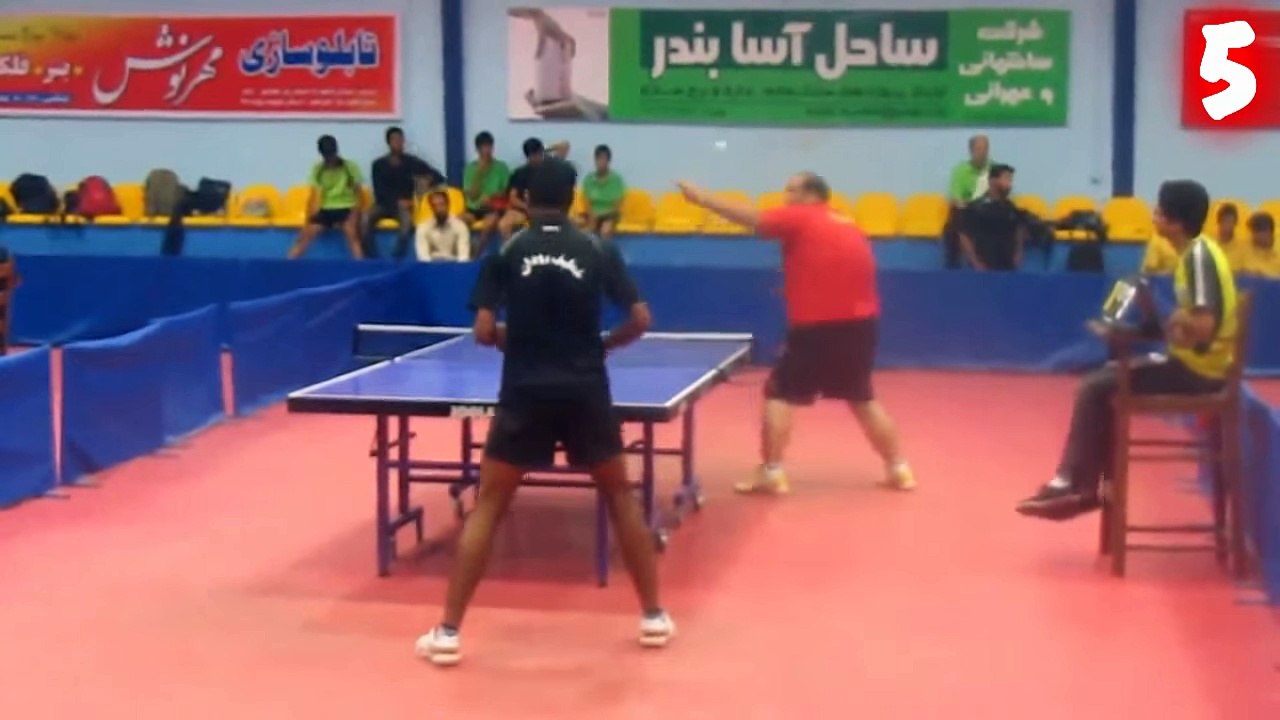 Top 10 best table tennis back shots of all time