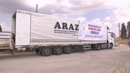 AK Parti Gençlik Kolları Yardım Konvoyu, Cerablus'ta