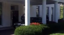 Daw Aung San Suu Kyi meet President Obama at the White House