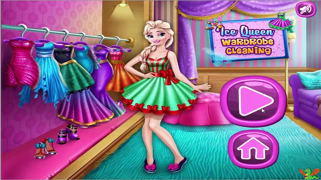 Ice Queen Wardrobe Cleaning Game - Disney Princess Video Games For Girls