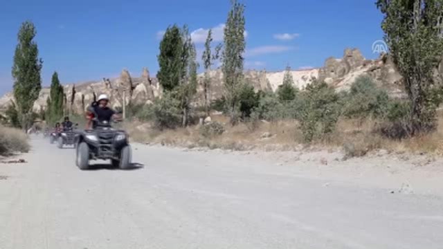 Kapadokya'ya Bayram Tatilinde Yoğun İlgi